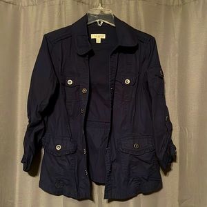 Dress barn Jacket, navy size medium